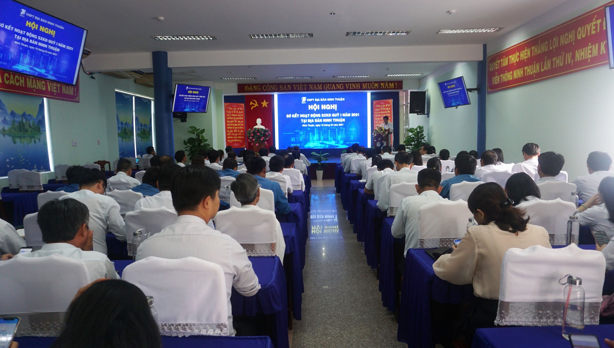 VNPT địa bàn Ninh Thuận tổ chức Hội nghị sơ kết SXKD Quý 1/2021 VNPT địa bàn Ninh Thuận tổ chức Hội nghị sơ kết SXKD Quý 1/2021